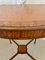 Antique Victorian Satinwood Inlaid Side Table, 1880s 9