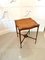 Antique Victorian Satinwood Inlaid Side Table, 1880s, Image 1