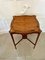 Antique Victorian Satinwood Inlaid Side Table, 1880s, Image 3