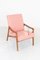 Wooden Armchairs with Pink Upholstery by Jiri Jiroutek, 1970s, Image 3