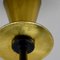 Swedish Candleholder in Brass and Metal by Nils Johan 4