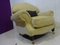 Armchair and Footstool, 1990s, Set of 2, Image 1