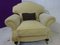 Armchair and Footstool, 1990s, Set of 2 5