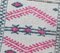 Weißer türkischer Vintage Flachgewebe Teppich 7