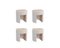 Nouvelle Vague Side Tables by Dooq, Set of 4, Image 1