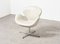Sillón Swan de cuero de Arne Jacobsen para Fritz Hansen, años 2000, Imagen 1