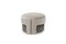 Pouf in Lunite grigio di Dooq, set di 4, Immagine 2