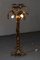 Lámpara de pie en forma de palmera atribuida a Hans Kögl, Alemania, años 70, Imagen 29