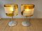 Italian Murano Glass Table Lamps by Mazzega, 1980s, Set of 2 5