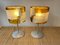Lámparas de mesa italianas de cristal de Murano de Mazzega, años 80. Juego de 2, Imagen 5