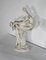 Jarrón modernista de porcelana tallada, década de 1900, Imagen 3