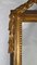 Espejo estilo Luis XVI pequeño de madera dorada, Imagen 11