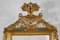 Espejo estilo Luis XVI pequeño de madera dorada, Imagen 5