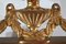Espejo estilo Luis XVI pequeño de madera dorada, Imagen 8