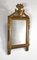 Espejo estilo Luis XVI pequeño de madera dorada, Imagen 3