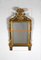 Kleiner Louis XVI Spiegel mit goldenem Holzrahmen 14