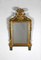 Small Louis XVI Style Golden Wood Mirror, Image 1