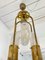 Italian Brass Pendant Light in Murano Glass attributed to Aldo Nason for Mazzega, 1970s, Image 11