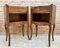 French Nightstands in Walnut, 1890s, Set of 2, Image 2