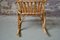 Vintage Children's Rocking Chair in Rattan, Image 9