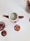 Vintage Salt Glaze Porcelain Tea Pots from Villeroy & Boch Luxembourg, 1960s, Set of 3, Image 9