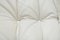 Togo Medium Settee Set in White Leather by Michel Ducaroy for Ligne Roset, 2013, Set of 2 11