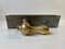 Bauhaus Bronze and Brass Era Door Handle Set, 1930s, Image 2