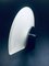 Postmodern Frosted Glass Sconce Wall Lamp from Metalarte, Spain, 1980s, Image 4