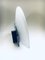 Postmodern Frosted Glass Sconce Wall Lamp from Metalarte, Spain, 1980s, Image 11