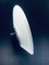 Postmodern Frosted Glass Sconce Wall Lamp from Metalarte, Spain, 1980s, Image 6