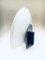 Postmodern Frosted Glass Sconce Wall Lamp from Metalarte, Spain, 1980s, Image 15