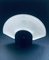 Postmodern Frosted Glass Sconce Wall Lamp from Metalarte, Spain, 1980s, Image 14