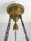 Große Jugendstil Deckenlampe, 1900er 13