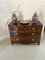 Antique George III Mahogany Inlaid Bow Front Chest of 4 Drawers, 1800s 4