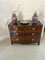Antique George III Mahogany Inlaid Bow Front Chest of 4 Drawers, 1800s, Image 4