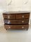 Antique George III Mahogany Inlaid Bow Front Chest of 4 Drawers, 1800s 6