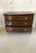 Antique George III Mahogany Inlaid Bow Front Chest of 4 Drawers, 1800s 3