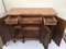 Art Deco Buffet-Chest of Drawers with a Marble Top, 1920s, Image 8