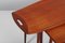 Tavolini ad incastro in teak con manico di Jens Harald Quistgaard, anni '60, set di 3, Immagine 3