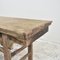 Antique Console Table in Elm, 1920s, Image 4