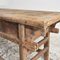 Antique Console Table in Elm, 1920s 7