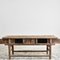 Antique Console Table in Elm, 1920s, Image 3