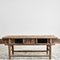 Table Console Antique en Orme, 1920s 3