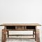 Antique Console Table in Elm, 1920s 4