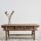 Table Console Antique en Orme, 1920s 9