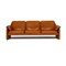 Brown Leather DS 61 3-Seat Sofa from de Sede 1