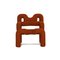 Modern Brown Fabric Chair by Terje Ekstrøm for Varier, Image 5