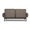Grey Leather Plura 2-Seat Couch from Rolf Benz 9