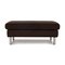 Brown Fabric Domino Ottoman from Ewald Schillig 7