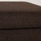 Brown Fabric Domino Ottoman from Ewald Schillig, Image 3